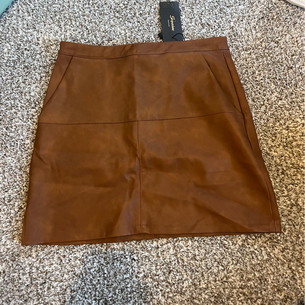 Leather Skirt